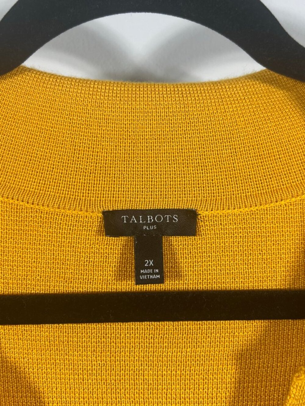 Talbots Sweater Womens Milano Stitch Johnny Collar Pullover Wool Blend 2X Casual - Picture 5 of 8